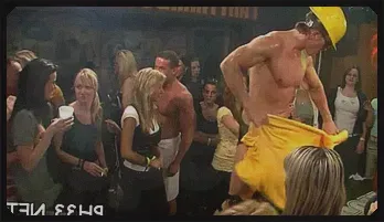 Blonde Waitress Leans In for a Sizzling Blowjob in a Busy Restaurant