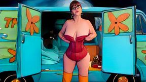 Granny Velma Dinkley: Cock Sucking, Vibrator Playing Slutty Sleuth AN AI ANIMATED ADVENTURE