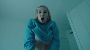 oops... step son accidentally cum in step mom after fucked her in shared bed at night in hotel room with flexy lover