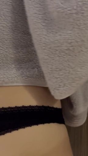 My neighbor likes me to repay her favors by fulfilling her lesbian sexual fantasies.   Clip 2