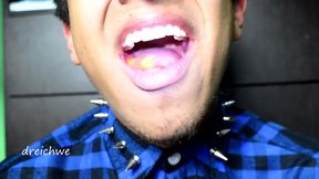 eating rubber worms