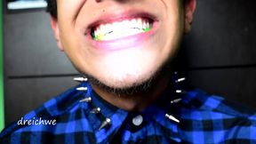 eating rubber worms
