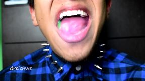 eating rubber worms