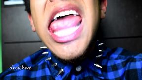 eating rubber worms