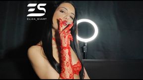 Pre-Valentines smoke in all red