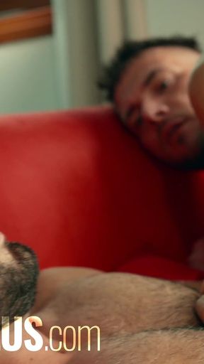 Hot Hairy Hunk Fucks Cute Italian Bottom in Spain
