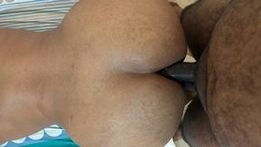 Big ass wife getting her ass fuck by husband