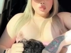 Shemale tranny gets blowjob before sucking