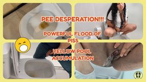 PEE DESPERATION STORIES LARGEST PISS ACCUMULATION EVER ¡