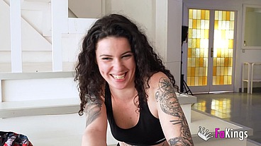 Sara's fucked more than 500 men, and is desperate for the BIG ANAL!