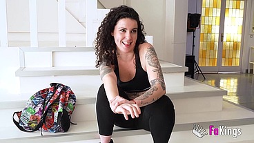 Sara's fucked more than 500 men, and is desperate for the BIG ANAL!
