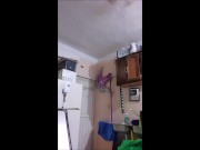 Kigurmi Cat masturbating his dick