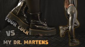 Dr. Martens crush your cock&#x1F346; balls, shoejob, CBT, bootjob, stomping, cock&#x1F346; trampling