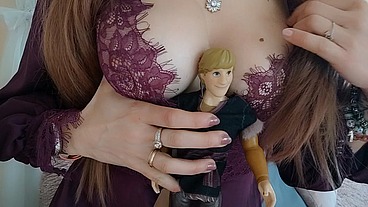 Chantal Channel as a sexy giantess with special toy