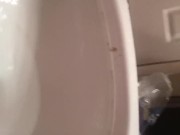 worthless slave faye made to humiliate self by drinking from toilet