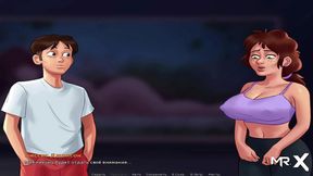 Step Mom Helps Step Son Masturbate in Summertime Saga Let’s Play