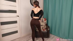 Russian Angel Miss Sireno Milana Is Here to Masturbate Her Shaved Pussy for Us