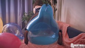 Q739 Cosette does "reverse cowgirl" sitpops of 7 Roomtex 24'' - 1080p
