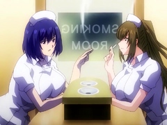 Voluptuous hentai nurses eager to satisfy their wild desires