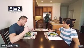 Caught Cheating? Titus Gets Pulled into a Passionate Lock With Ripped Myles – Full Steamy