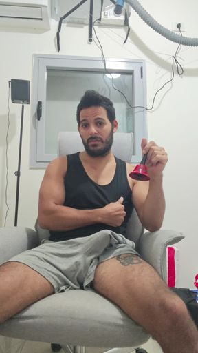 Ring ring slut open your fucking mouth and do your job