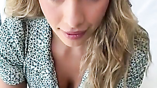 Picnic in Paradise with Buxomy Platinum-blonde Tru Kait