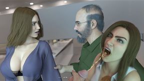 Bigtits Office Milf Wife Turned Into Cum And Piss Slut For A Dirty Oldman - Visual Novel