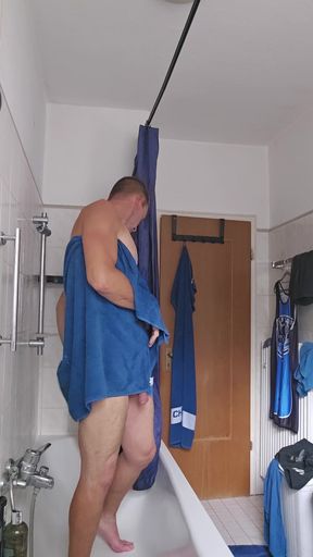 Showering after work