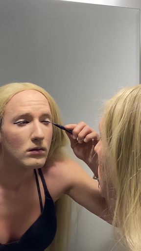 Full Male to Female Crossdressing Transformation