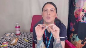 Miss FFW Smoking compilation (pt2)