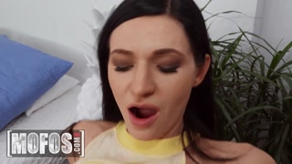 MOFOS - Sexy Arian Joy Gets Rescued From The Wind By Jordi &amp; Thanks Him By Sucking His Cock