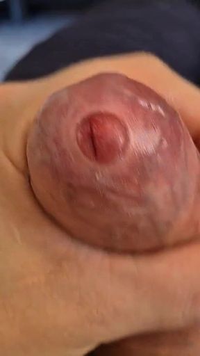 Phimosis Stepdaddy. Ight Foreskin Stroking Until I Leak Everywhere