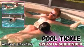 Pool Tickle Fight: Wenona vs. Alex Adams 4K