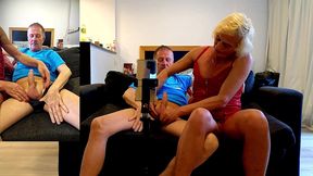 latest live sex show, gigi and dave, shemale and man couple, pov, behind the scene, webcam sex, 02.09.2025 p1
