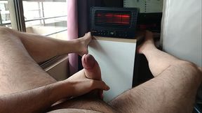 Masturbating at the window