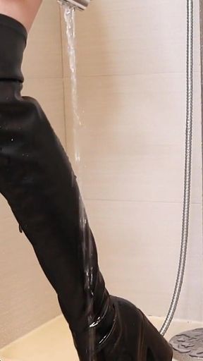 I Wet My Boots in the Shower