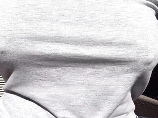 Italian mother I'd like to fuck Artemisia Love showing her large hard nipps outside