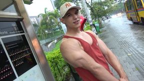 Flexing & Teasing - Colombian Hunk Jhon Bianco's Seductive Showdown - Eastboys