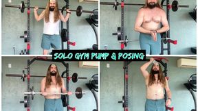 Solo Gym Pump & Posing 4K -FT: Theo Brawn