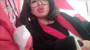 pov chantal lick your cock while she burps too much