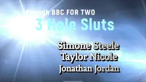 Perfect sluts take BBC in wild FFM threesome