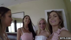 Slutty bridesmaids go kinky before the wedding