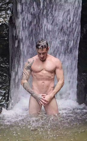 Photo Session in the Waterfall