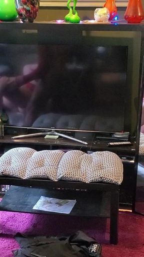 Captivating moment from "LEATHER FUCK!  Kennie Jai fucks bear in leather."