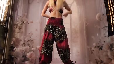 BTS Fashion Photoshoot: Red N Black 2 Piece Full Vid