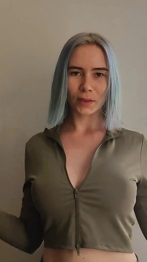Try On Haul transparent clothes at the mall. See thru clothes. Look at me in the fitting room I love it   Clip 1