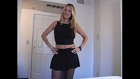 Hot wife Rio gets her groove back with a pantless blowjob session