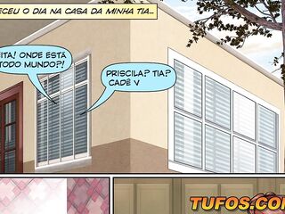 Sexy beauty with a large booty giving head on the kitchen sink!