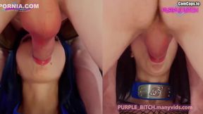 Purple Bitch - 2 Hinatas & 2 Sakuras