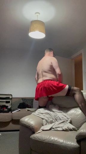 Julian Love He's Cheerleading Skirt